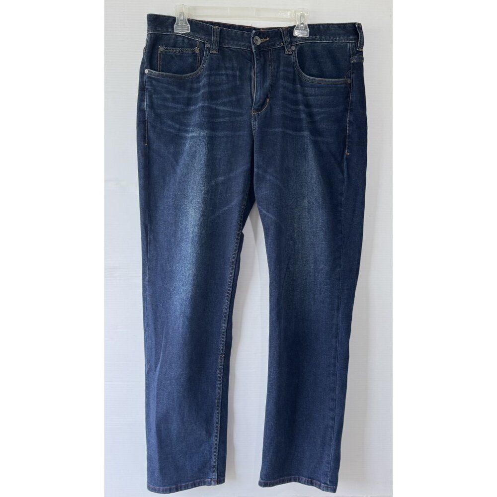Tommy Bahama Men 36x32 Dark Blue Kona Coast Authentic Straight Jeans